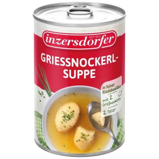 Grießnockerlsuppe, 400 g, Inzersdorfer