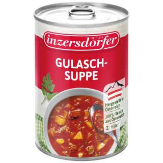Gulaschsuppe, 400 g, Inzersdorfer