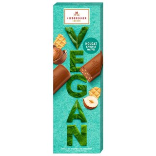 Nougat Knusperwaffel, Vegan, 100 g, Niederegger