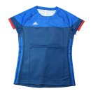 Adidas T-Shirt Damen Handballtrikot, Kurzarm, blau rot...