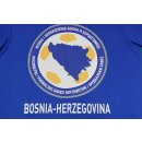 Adidas T-Shirt Bosnia Herzegovina Aufdruck Brust, Blau,
