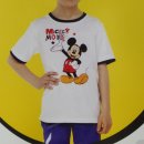 Mickey Mouse Kinder T-Shirt Weiß