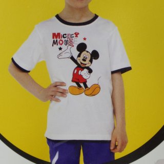 Mickey Mouse Kinder T-Shirt Weiß 3-4 Jahre