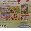 Clementoni 41184 - Disney Minnie Mouse, Würfelpuzzle im Koffer